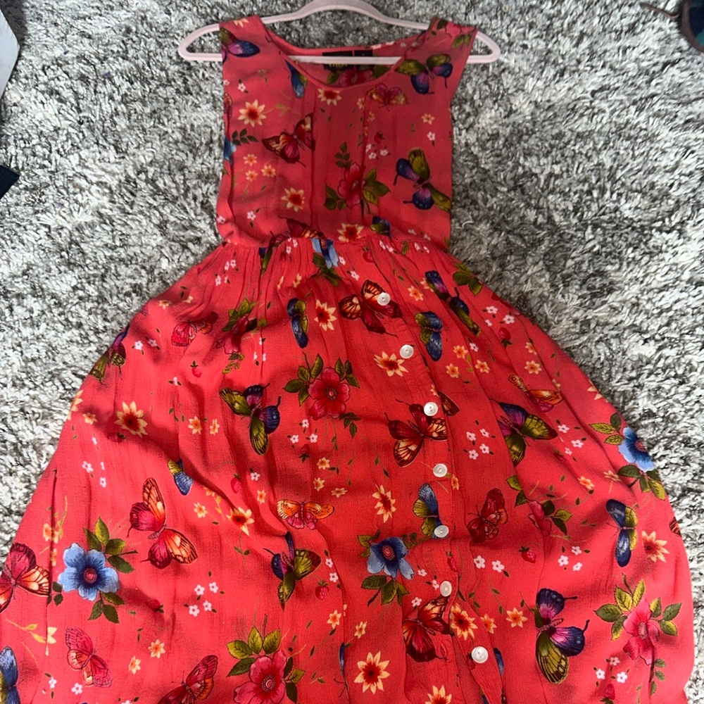Butterfly Maxi Dress